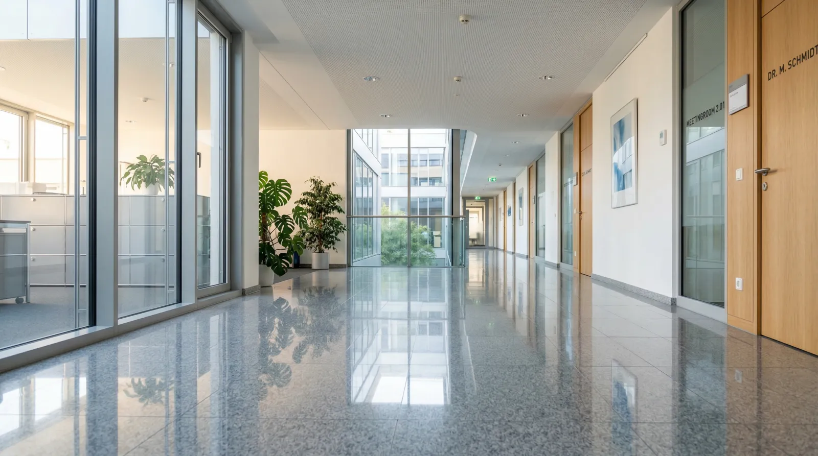 Professionelle Gebäudereinigung — Einfach Sauber Meier